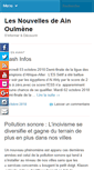 Mobile Screenshot of ain-oulmene.com